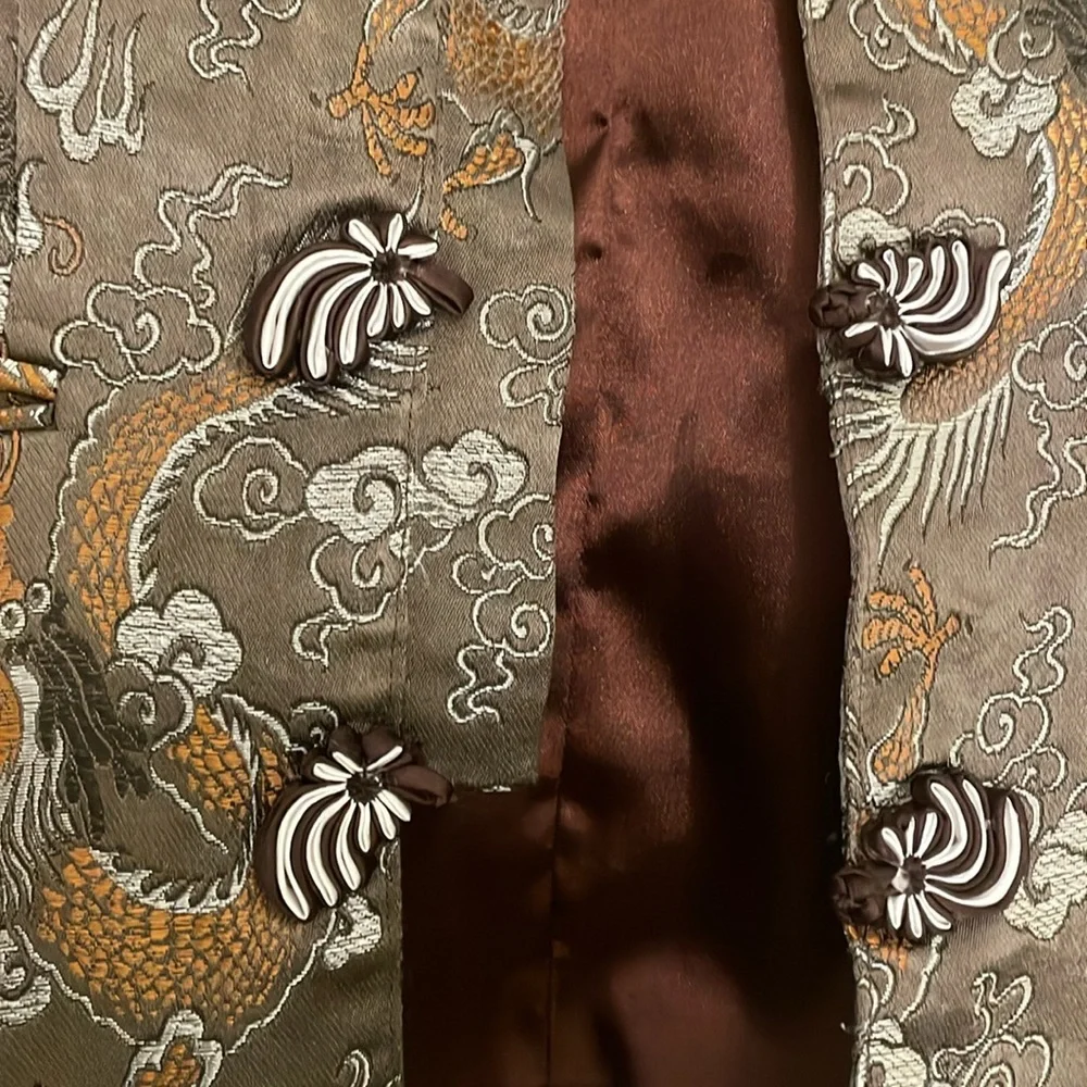 3 for $25! Asian Dragon Print Women’s Jacket,‎  Size L